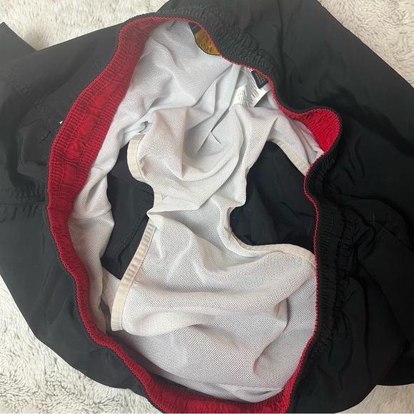 Polo Ralph Lauren Swim Trunks 5.75” Traveller Classic Black Red‎ Pony XL Summer - Picture 8 of 10